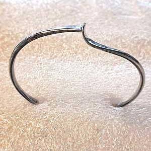 Sterling silver cuff bracelet
